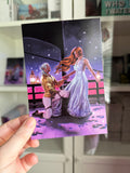 Compelling Fates Art Print - Elessia & Merrick Wedding scene by Tony Viento