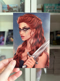 Zeal of the North Art Print - Elvara portrait