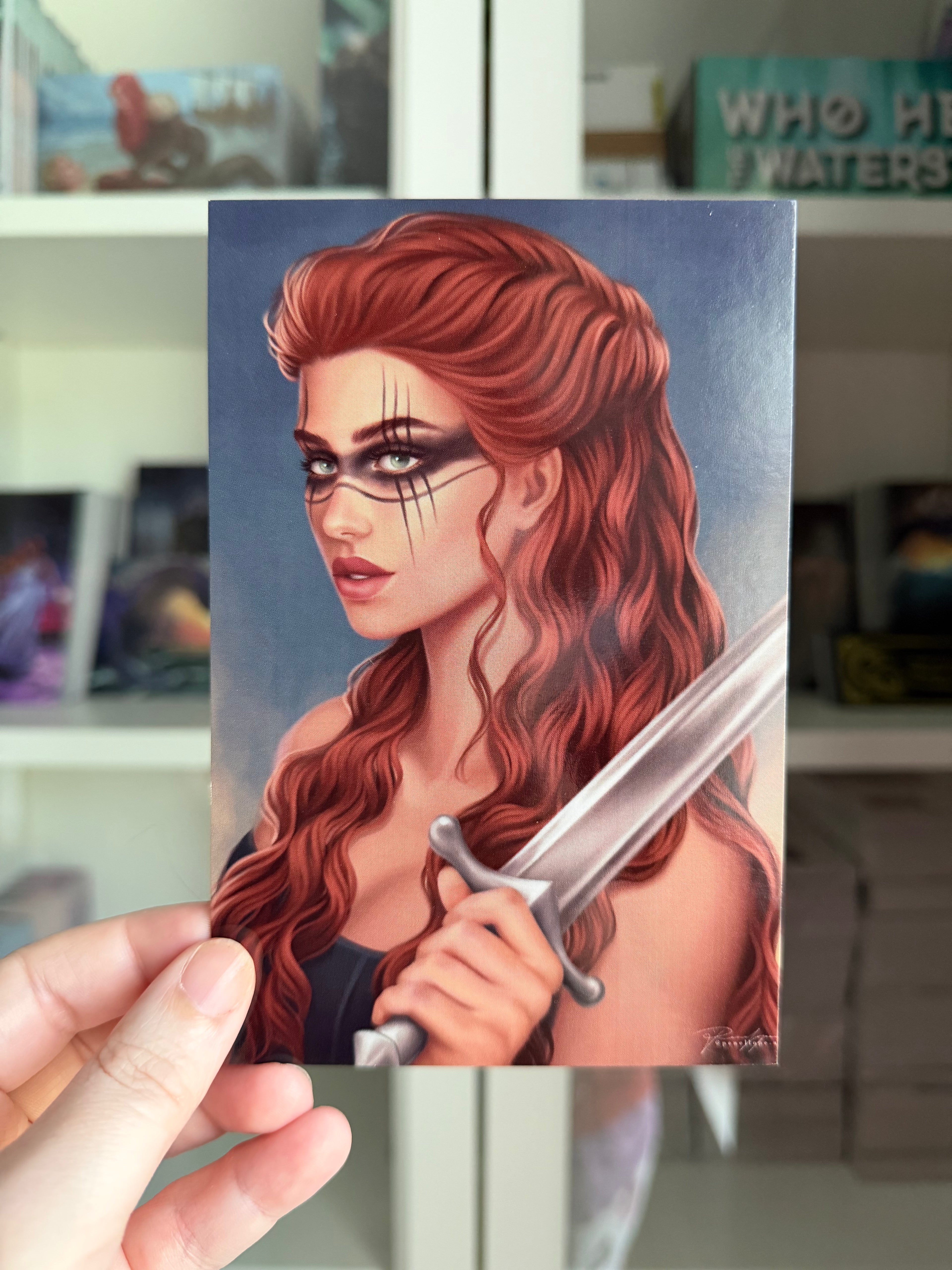 Zeal of the North Art Print - Elvara portrait